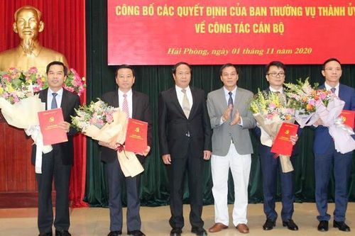 Thành phố Hải Phòng điều động, bổ nhiệm hàng loạt nhân sự