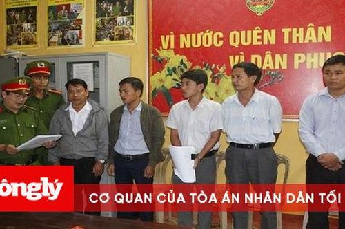 Chủ tịch phường và 4 nhân viên địa chính gây thiệt hại gần 4 tỉ đồng
