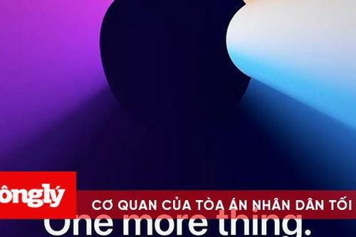 Apple tổ chức sự kiện đặc biệt ngày 10/11 với tên gọi 'One more thing'