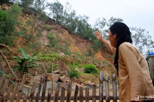 Nghệ An: Nhiều điểm sạt lở nguy hiểm đe dọa tính mạng của người dân