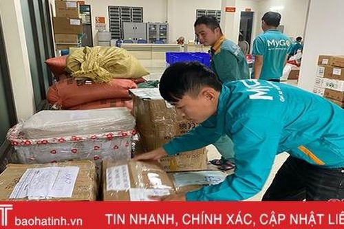 Dịch vụ chuyển phát ở Hà Tĩnh tăng tốc giao hàng sau mưa lũ