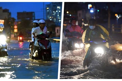 Mưa, gió lốc, nhiệt độ, triều cường ở TP.HCM tăng cao đáng ngại