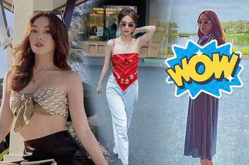 Nhập hội quý cô quấn khăn làm áo nhưng chiêu 'lên đồ' của Đặng Thu Thảo thật khác biệt