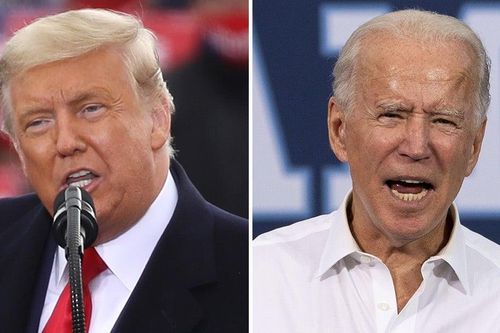 Thông điệp trái ngược của Trump và Biden trước giờ bỏ phiếu
