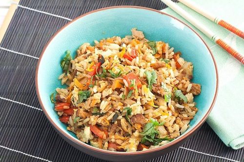 Công thức làm cơm chiên trứng, cá ngừ