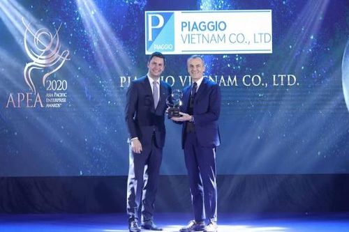 Piaggio Việt Nam giành 2 giải thưởng châu Á 2020