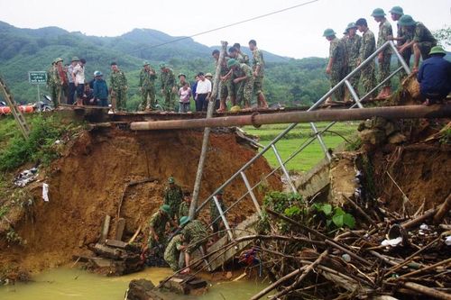 Thanh Chương nỗ lực khắc phục sau lũ