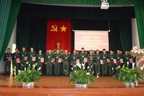 Bộ đội Biên phòng Đắk Lắk khai mạc Hội thi cán bộ giảng dạy chính trị