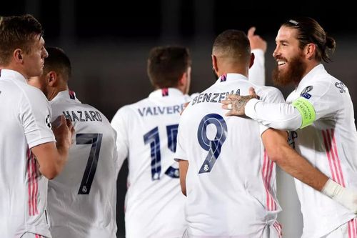 Real Madrid đã biết đến chiến thắng đầu tiên tại Champions League 2020 - 2021