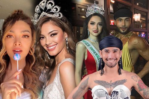 Bản sao 'thánh catwalk' Sinon đối đầu 'em song sinh' Miss Universe 2017 tại Top 55 Hoa hậu Chuyển giới