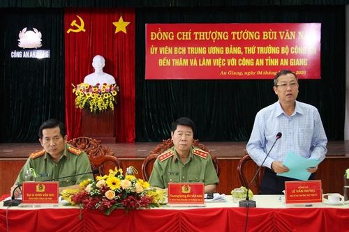 Công an tỉnh An Giang làm tốt công tác an ninh chủ động