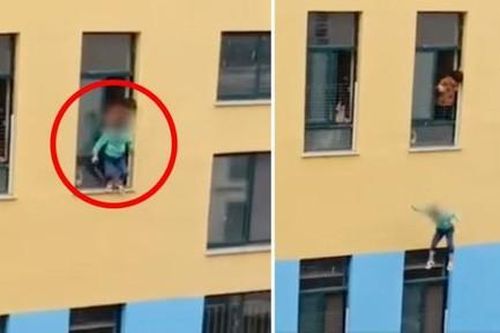 Người lớn lơ là trông coi: Một bé trai nhảy từ lầu 3 xuống đất