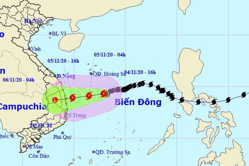 Bão số 10 diễn biến phức tạp, khó lường