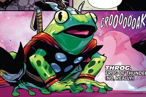 Throg - chú ếch Thần Sấm của Marvel sẽ trở lại trong thời gian tới