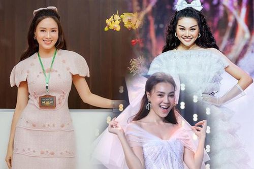 Hồng Diễm hóa công chúa ở tuổi U40