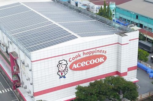 Acecook Việt Nam sử dụng năng lượng mặt trời vào sản xuất