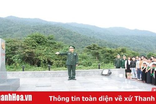 'Tiết học biên cương' ở cửa khẩu Tén Tằn