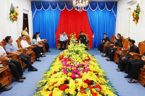Ban Tôn giáo Chính phủ chúc mừng đạo Tứ Ân Hiếu Nghĩa
