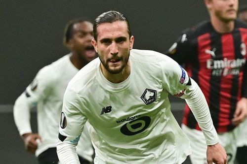Cầu thủ Lille lập kỷ lục sau cú hat-trick vào lưới AC Milan