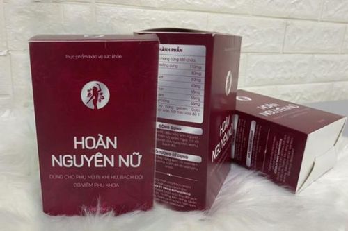 Thực phẩm chức năng Hoàn Nguyên Nữ được quảng cáo có tác dụng như thuốc chữa bệnh