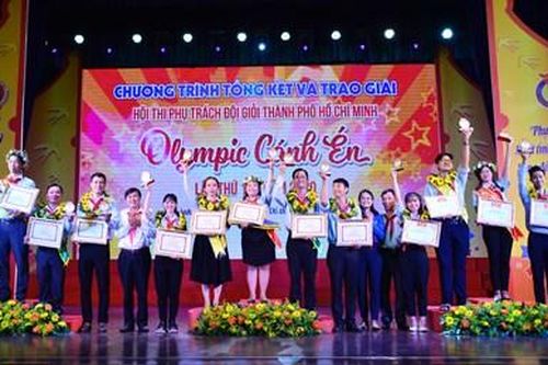 Trao giải Hội thi Phụ trách Đội giỏi 'Olympic Cánh én' năm 2020