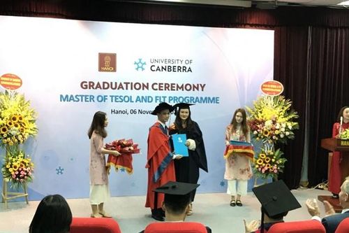 29 người nhận bằng Thạc sĩ Lí luận và Phương pháp giảng dạy tiếng Anh