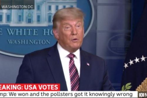 Ông Trump tuyên bố thắng cử theo số phiếu hợp lệ