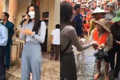 Thủy Tiên xin lỗi trưởng xóm ở Hải Lăng nhưng vẫn bị chỉ trích 'xin lỗi cho có'