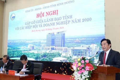 Bình Dương cam kết luôn đồng hành cùng các doanh nghiệp