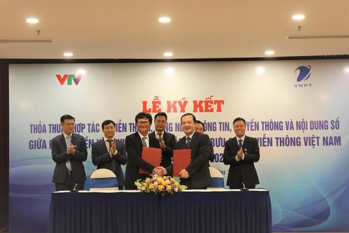 VNPT và VTV hợp tác để chuyển đổi số