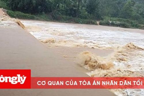 Xuất hiện lũ, gây ngập úng nhiều nơi ở các huyện phía Bắc tỉnh Bình Định