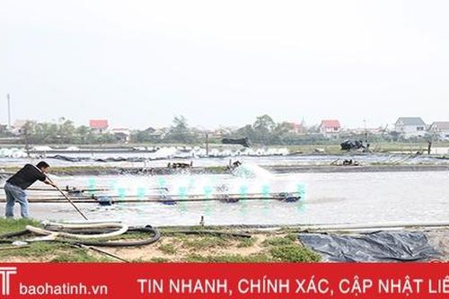 50 tấn hóa chất xử lý môi trường thủy sản sau lũ ở Hà Tĩnh