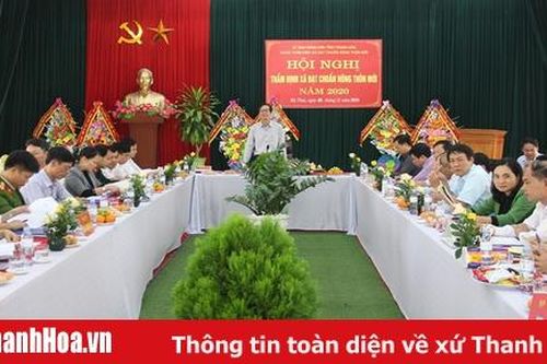 Xã Hà Thái (Hà Trung) hoàn thành các tiêu chí xây dựng nông thôn mới