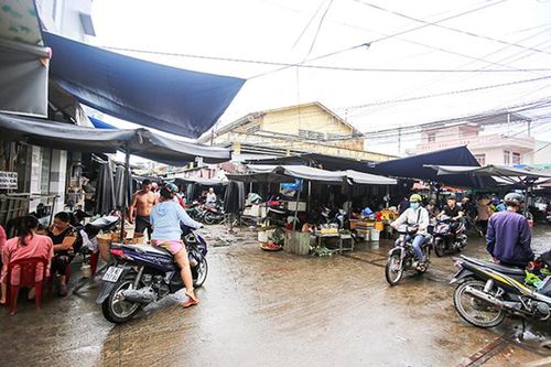 Chợ Bàu và nỗi lo ngập nước