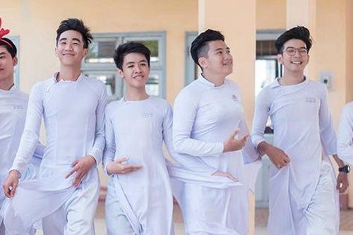 Học sinh THPT nói gì trước ý kiến nam sinh nên mặc áo dài khi đến trường