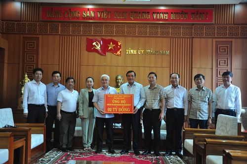 Tỉnh Bình Phước hỗ trợ 2 tỷ đồng cho đồng bào Quảng Nam khắc phục hậu quả bão lũ