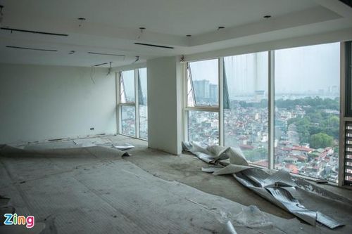 Phần sai phạm nhà 8B Lê Trực được dùng để trồng hoa