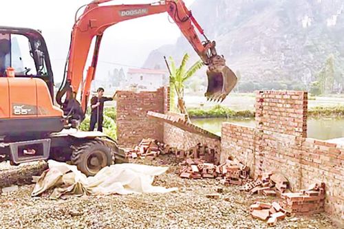 Xử lý nghiêm vi phạm trật tự xây dựng ở Di sản Tràng An