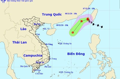 Bão số 11 suy yếu thành áp thấp trong 12 giờ tới