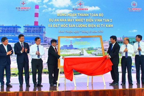Hoàn thành toàn bộ Dự án Nhà máy Nhiệt điện Vĩnh Tân 2