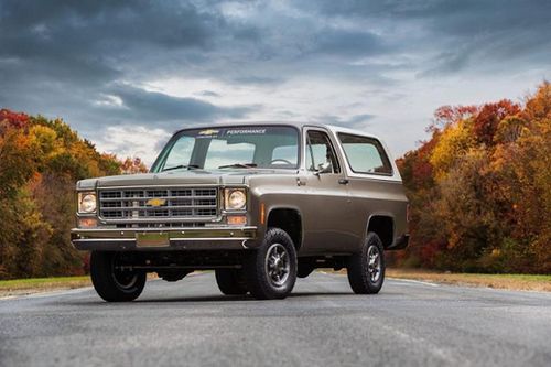 Chevrolet bất ngờ 'điện hóa' huyền thoại Blazer K5 đời 1977
