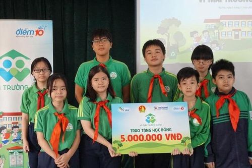 'Vì mái trường xanh' tổng kết tại 10 điểm trường Hà Nội