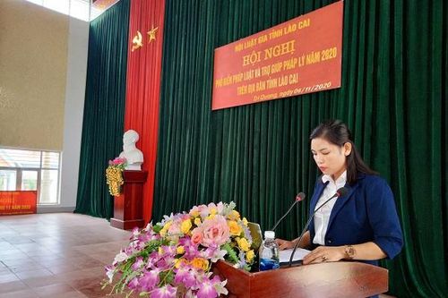 Lào Cai: Phổ biến pháp luật và trợ giúp pháp lý cho người dân xã Trì Quang, Bảo Thắng