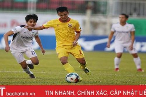 Thi đấu nỗ lực, Hồng Lĩnh Hà Tĩnh vẫn để mất điểm trên sân Pleiku