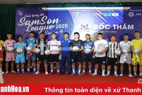 12 CLB tranh tài tại Giải vô địch các CLB bóng đá Sầm Sơn 2020
