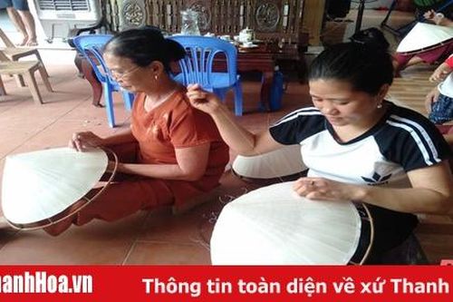 Phát triển nghề truyền thống tại huyện Nông Cống