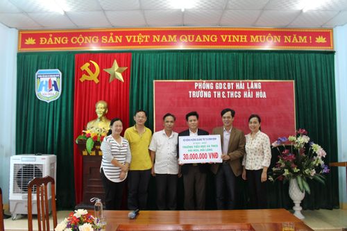Hội đồng hương Quảng Trị tại Bình Định: Quyên góp trên 670 triệu đồng hỗ trợ khắc phục hậu quả mưa lũ