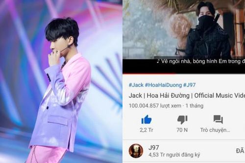MV 'Hoa Hải Đường' đạt 100 triệu view sau 46 ngày: Jack chiến thắng bản thân!