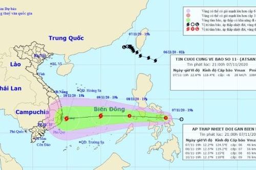 Sẵn sàng ứng phó nguy cơ bão số 12 giật cấp 10 đổ bộ miền Trung - Tây Nguyên
