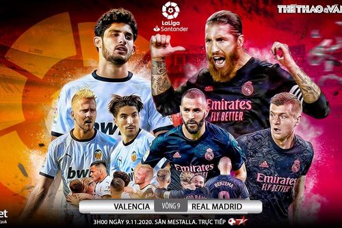 Soi kèo nhà cái Valencia vs Real Madrid. Vòng 9 La Liga. Trực tiếp Bóng đá TV
